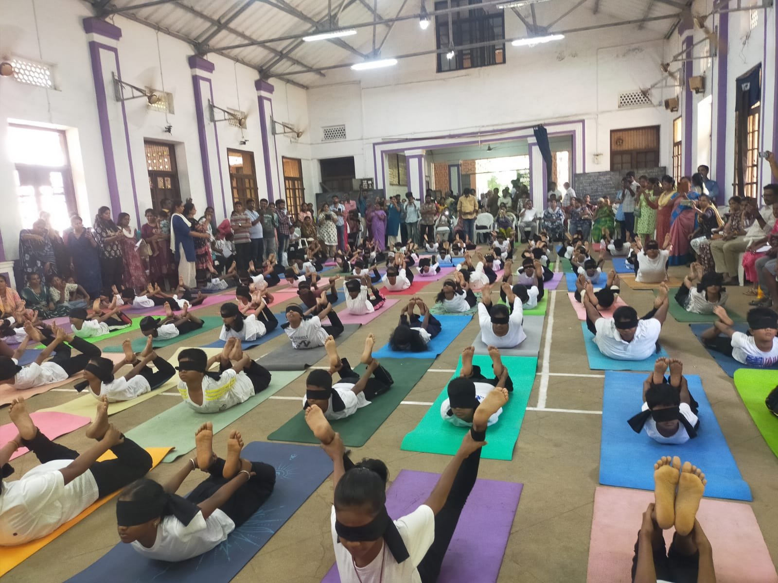 Students Yoga